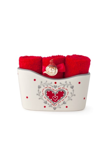 Set Contenitore Porc.Tirol 16X8X9Cm