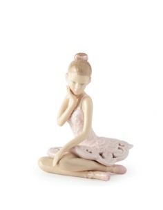 Hervit Royal Class - Ballerina Seduta in Porcellana Traf.12x15 cm