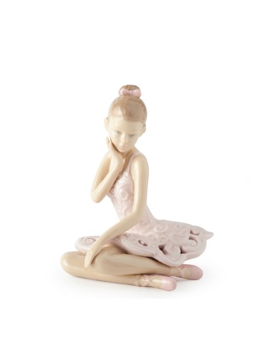 Hervit Royal Class - Ballerina Seduta in Porcellana Traf.12x15 cm