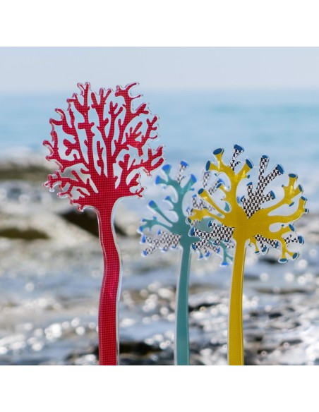 Vesta Home - Funny Ocean Set 6 Coralli Mediterraneo Piccoli Rosso·rosso·10,2 X 37,4 H Th. 5 Mm