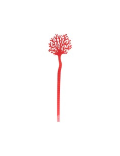Vesta Home - Funny Ocean Set 6 Coralli Mediterraneo Piccoli Rosso·rosso·10,2 X 37,4 H Th. 5 Mm