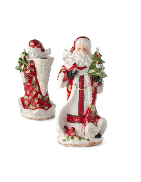 Babbo Natale Tundra Porcellana 43Cm
