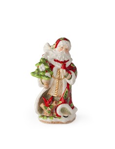 Babbo Natale Tundra Porcellana 25Cm