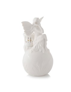 Hervit - Diffusore catalitico Fatina in porcellana con liquido alla lavanda da 250 ml