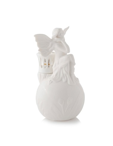 Hervit - Diffusore catalitico Fatina in porcellana con liquido alla lavanda da 250 ml