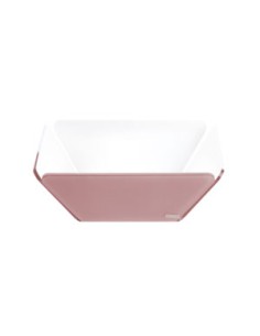 Vesta Home - Cestino Pane Like Water·rosa Cipria Monosatinato·21 X 21 X 7,5 H Th. 5 Mm 2