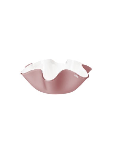Vesta Home - Centrotavola Piccolo Soft·rosa Cipria Monosatinato·ø22 X 10 H Th. 5 Mm