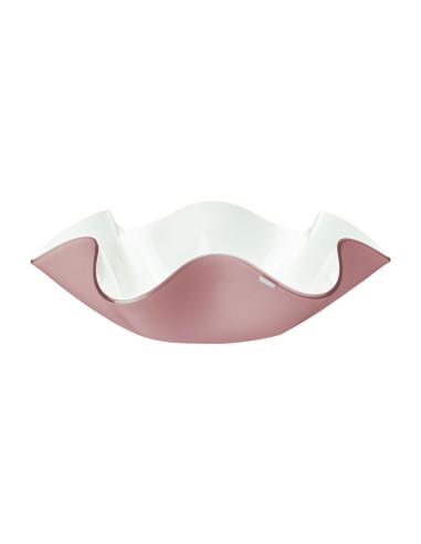 Vesta Home - Centrotavola Medio Soft·rosa Cipria Monosatinato·ø33 X 10 H Th. 5 Mm