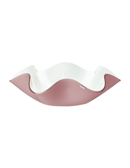 Vesta Home - Centrotavola Medio Soft·rosa Cipria Monosatinato·ø33 X 10 H Th. 5 Mm