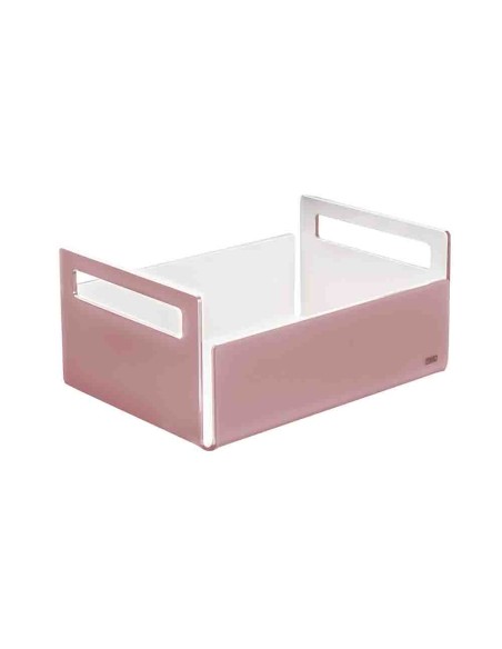 Vesta Home - Cassettina Like Water·rosa Cipria Monosatinato·29 X 21 X 13 H Th. 5 Mm