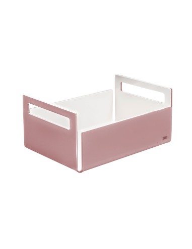 Vesta Home - Cassettina Like Water·rosa Cipria Monosatinato·29 X 21 X 13 H Th. 5 Mm