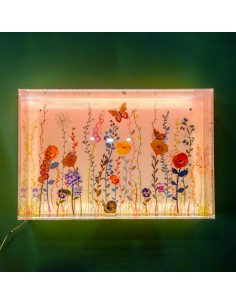 Vesta Home- Box Luminoso 3d Amelie Cm 60 X 16 X 40 H 2
