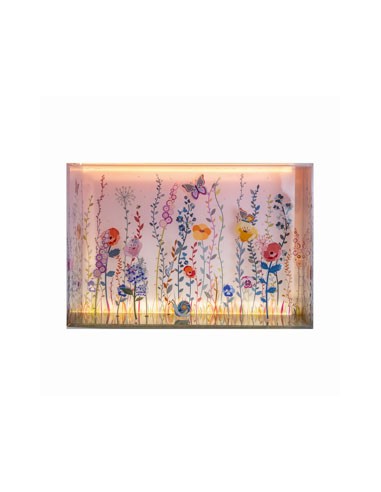 Vesta Home- Box Luminoso 3d Amelie Cm 60 X 16 X 40 H