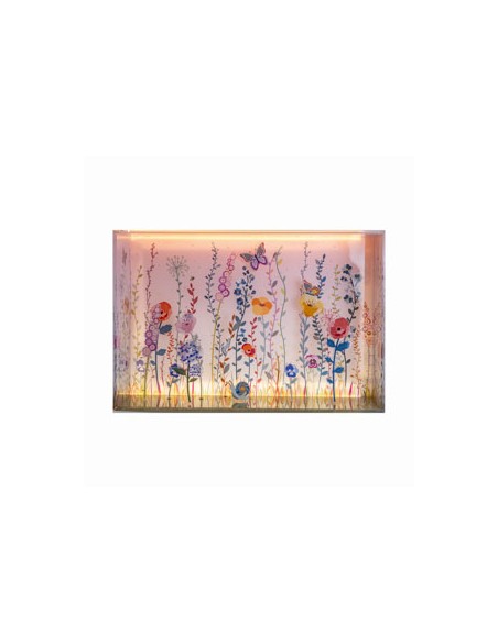Vesta Home- Box Luminoso 3d Amelie Cm 60 X 16 X 40 H