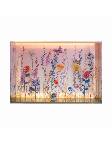 Vesta Home- Box Luminoso 3d Amelie Cm 60 X 16 X 40 H