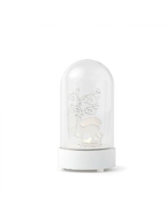 Cervi Legno Globo Vetro 9Cm C/Luce