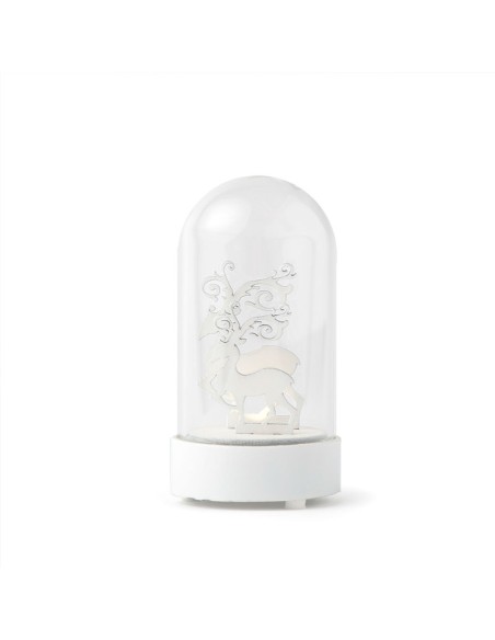 Cervi Legno Globo Vetro 9Cm C/Luce