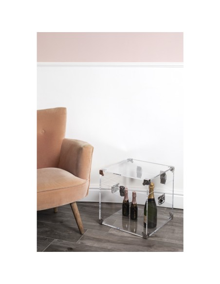 Vesta Home - Baule Houdini Mini·trasparente·40 X 40 X 40 H Th. 10 Mm