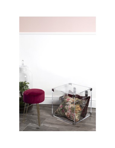 Vesta Home - Baule Houdini Mini·trasparente·40 X 40 X 40 H Th. 10 Mm