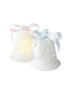 Campana Porc.Bianca Bisquit Baby 9Cm