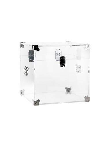 Vesta Home - Baule Houdini Mini·trasparente·40 X 40 X 40 H Th. 10 Mm