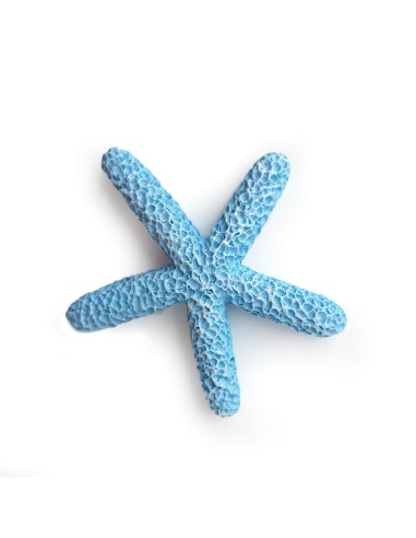 BUSTA 12 STELLE MARINE RESINA BLU 2CM