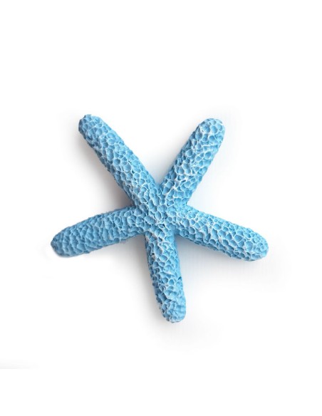 BUSTA 12 STELLE MARINE RESINA BLU 2CM