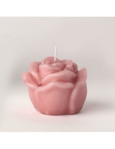 BOX 6 CANDELE ROSA DIA.4,5CM MALVA LACC.