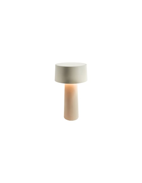 Vesta Home - Lampada da Tavolo Wireless Mush·tortora·ø14 X 26 H