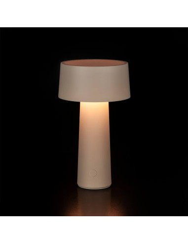 Vesta Home - Lampada da Tavolo Wireless Mush·tortora·ø14 X 26 H