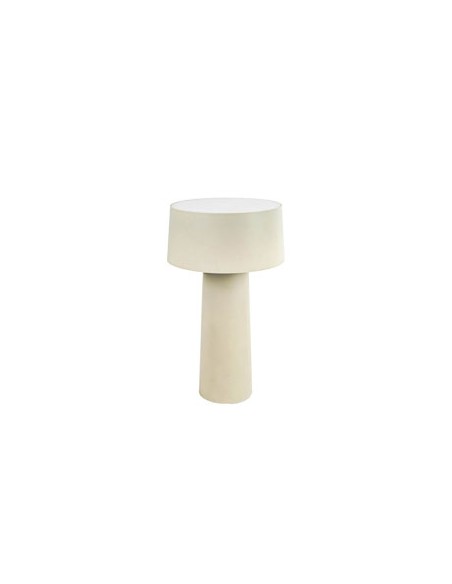 Vesta Home - Lampada da Tavolo Wireless Mush·tortora·ø14 X 26 H