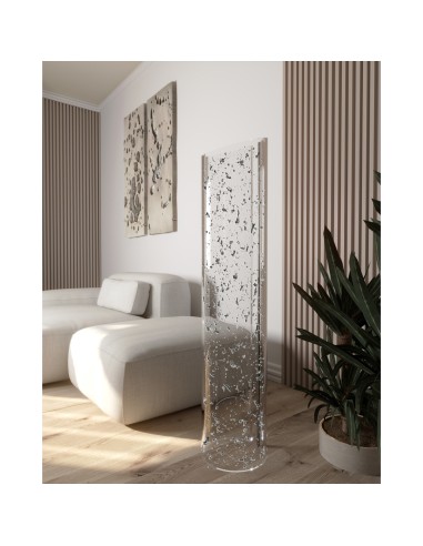 Vesta Home - Lampada da Terra Wave Argento·argento·ø25 X 120 H Sp. 10 Mm