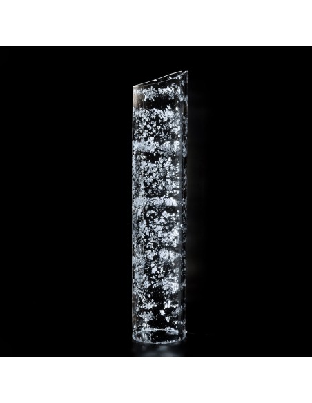 Vesta Home - Lampada da Terra Wave Argento·argento·ø25 X 120 H Sp. 10 Mm