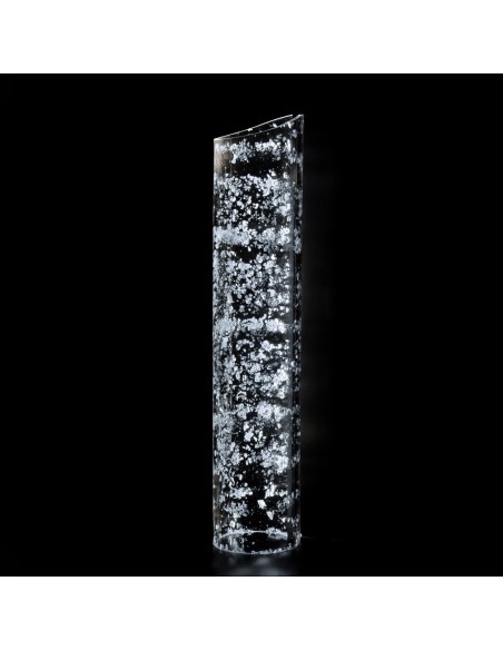 Vesta Home - Lampada da Terra Wave Argento·argento·ø25 X 120 H Sp. 10 Mm