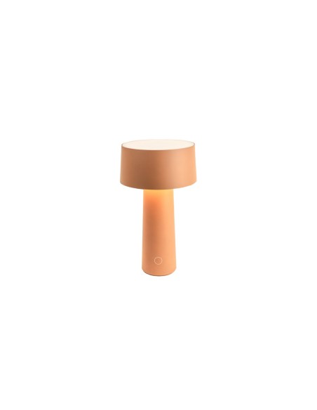 Vesta Home - Lampada da Tavolo Wireless Mush·rosa Cipria·ø14 X 26 H