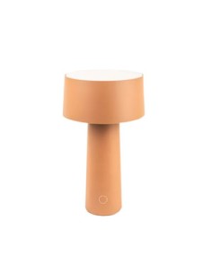Vesta Home - Lampada da Tavolo Wireless Mush·rosa Cipria·ø14 X 26 H