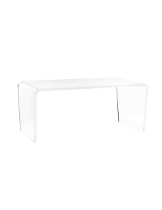 Vesta Home - Tavolino Rettangolare Crystal·trasparente·83 X 50 X 36,5 H Th. 15 Mm 2