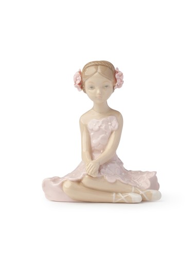 Hervit Royal Class - Ballerina Fiorella in Porcellana 12 cm Rosa