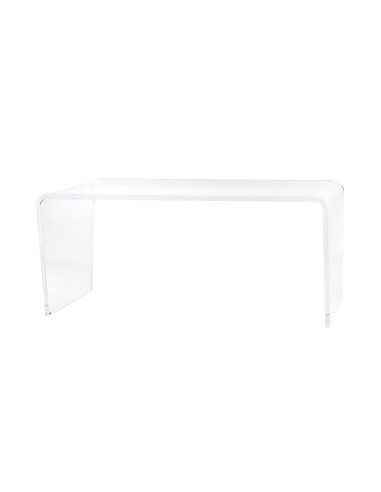 Vesta Home - Tavolino Rettangolare Crystal·trasparente·83 X 50 X 36,5 H Th. 15 Mm