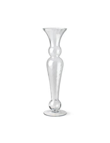 VASO VETRO SOFFIATO TORCHON DIA.19X70CM
