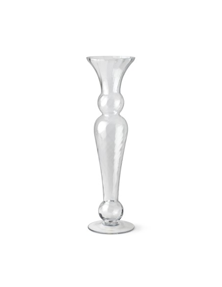 VASO VETRO SOFFIATO TORCHON DIA.19X70CM