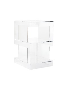 Vesta Home - 432 Collection Comodino·trasparente·42,5 X 34 X 56 H Th. 5 Mm