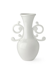 VASO ANFORA PORCELLANA 44X58CM(H) BIANCO
