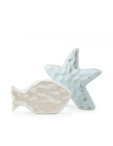 SET STELLA MARINA/PESCE PORC.14/16CM