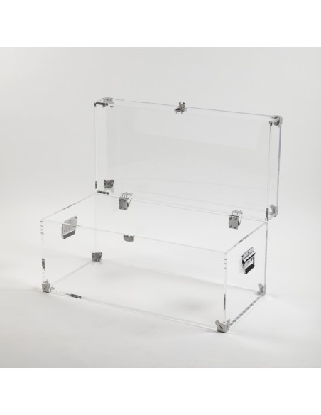 Vesta Home - Baule Houdini·trasparente·80 X 40 X 40 H Th. 10 Mm