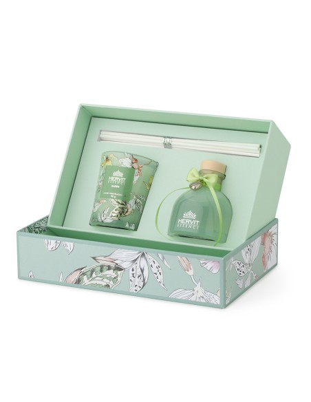 SET PROFUMAMB.+CAND.BLOOMS 50ML/70G