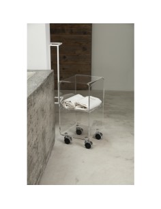 Vesta Home - Carrello Vega Multy Xs·trasparente·25 X 25 X 48 H Th. 8 Mm 2