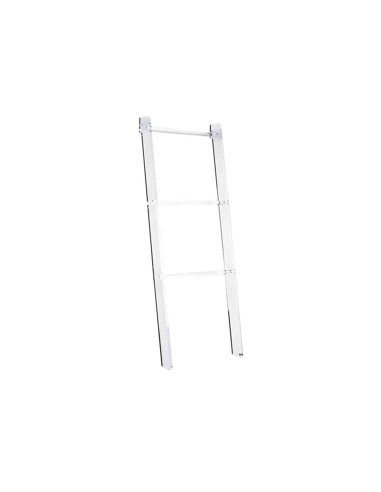 Vesta Home - Scaletta Piccola Up & Down·trasparente·37 X 8 X 100 H Th. Structure 15 Mm Th. Bar 10 Mm