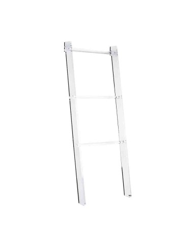 Vesta Home - Scaletta Piccola Up & Down·trasparente·37 X 8 X 100 H Th. Structure 15 Mm Th. Bar 10 Mm