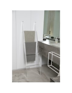 Vesta Home - Scaletta Grande Up & Down·trasparente·37 X 8 X 141 H Th. Structure 15 Mm Th. Bar 10 Mm 2